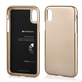 Силиконов гръб ТПУ MERCURY Jelly case за Apple iPhone 12 mini 5.4 златист 